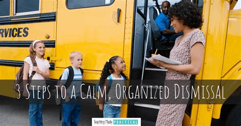 Setting Up Elementary Classroom Dismissal Procedures Teaching Made