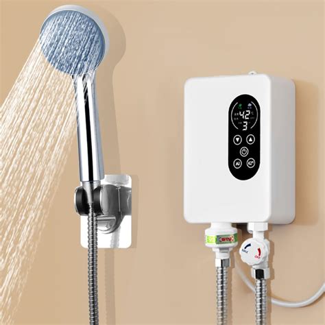 Electric Instant Hot Water Heater Shower Electric Tankless Shower Hot Water Faucet Kitchen