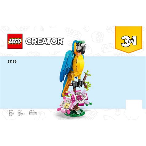 LEGO Exotic Parrot Set 31136 Instructions | Brick Owl - LEGO Marketplace