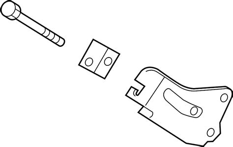 Hyundai VELOSTER Adjust bracket. Alternator Adjusting Bracket ...