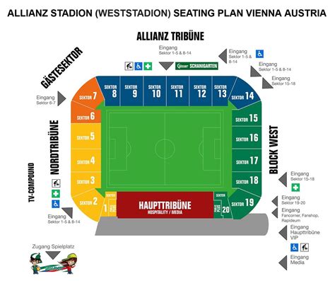 Allianz Stadion Seating Chart Parking Map Ticket Price Ticket Booking