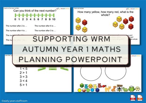 Year 1 Supporting White Rose Maths Wrm Autumn Powerpoint