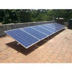 Mounting Structure Off Grid Rooftop Solar Power Plant Capacity Kw