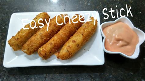 Easy Cheezy Stick With Mayonnaise Diphow To Make Cheese Stickparty