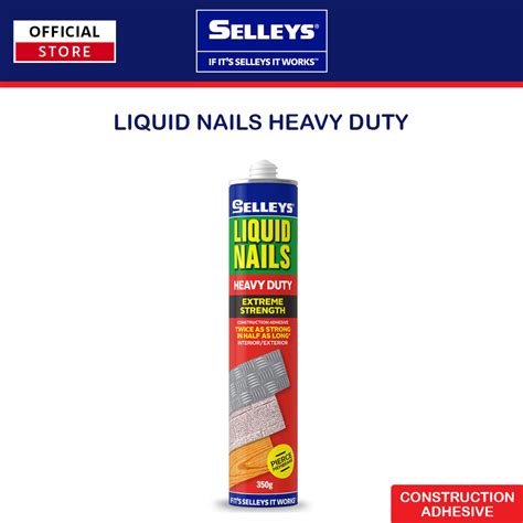 Selleys Liquid Nails Heavy Duty Extreme Strength Construction Adhesive