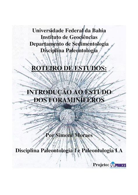 PDF Foraminiferos Roteiro De Estudo DOKUMEN TIPS