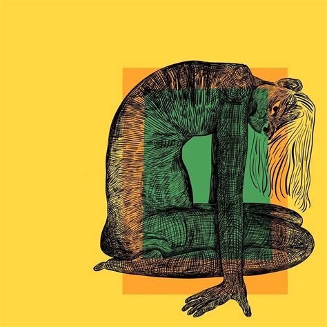 Doodle KanadeSangawa 女の裸裸の女 illustration doodle drawing naked