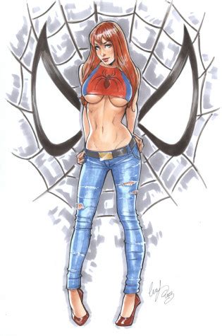 Mary Jane Watson Nude Porn Luscious Hentai Manga Porn