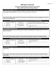 Educ D Oneill Iep Goals Docx Educ Iep Goals Template