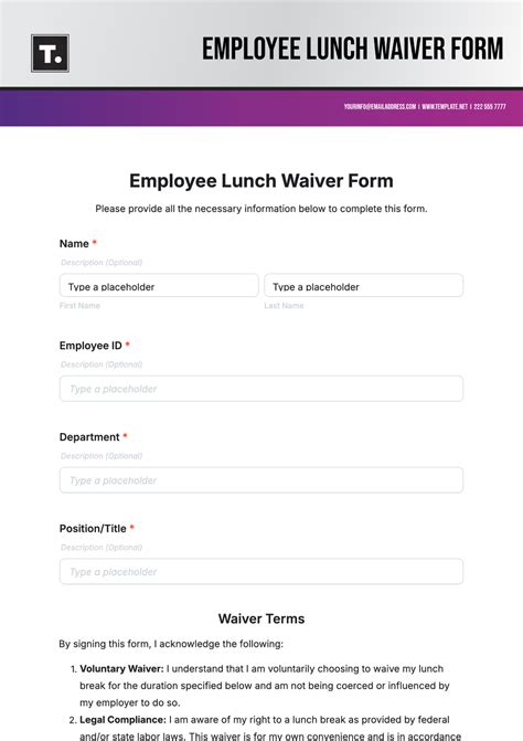 Free Lunch Templates To Edit Online
