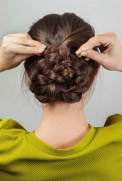braided bun hair tutorial headcurve