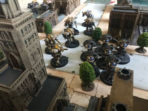 Adeptus Titanicus Battle Report 7 Knights Attack Chainaxe