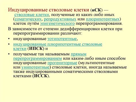 Стволовые клетки - презентация онлайн