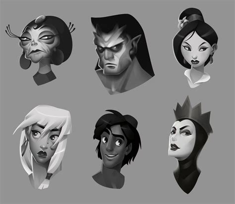 characters sketch  behance