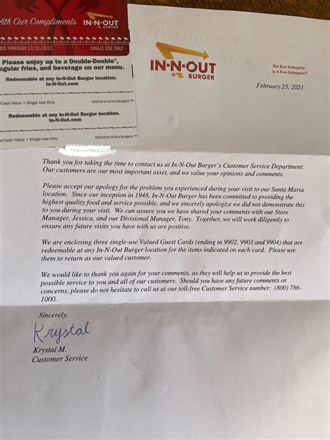 in n out gift card balance 10
