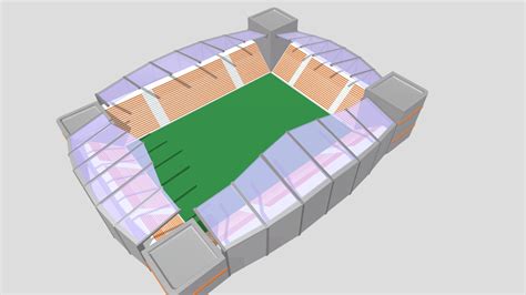 Low Poly Stadium Download Free 3d Model By Lordofthesnow [e338c8e] Sketchfab