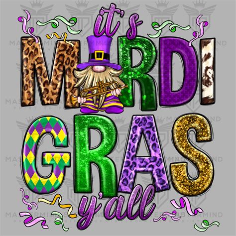 Mardi Gras Tractor Dtf Transfer Mastermind Printing Llc