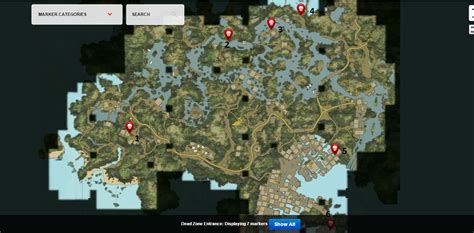 Карта дед исланд