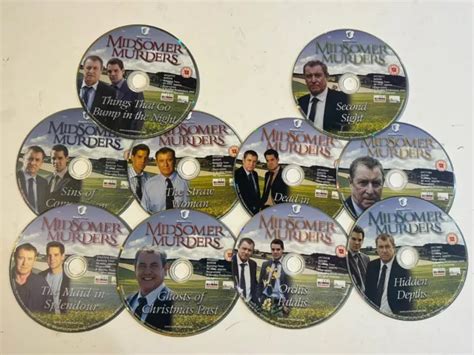 Midsomer Murders The Fourth Collection Dvd Bundle Discs Only