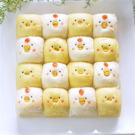 可愛いちぎりパン – ちぎりパン ひよこ – TKSR