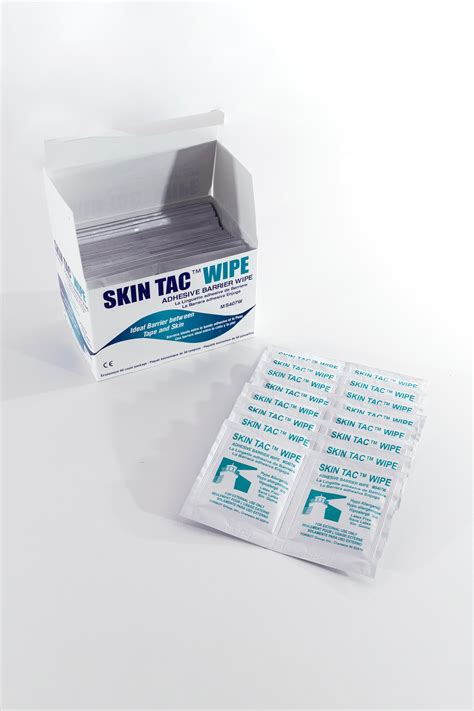 Skin Tac Adhesive Wipes Au