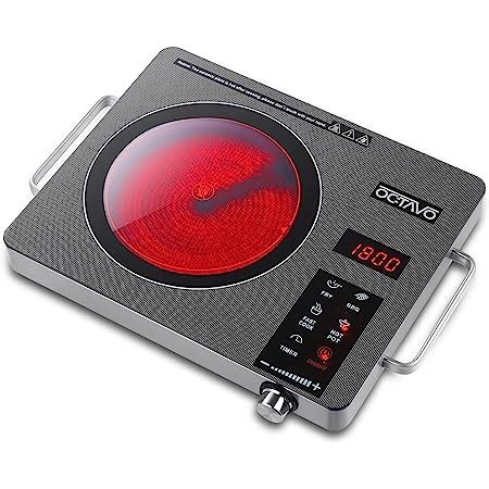 Amazon Electric Cooktop Portable Electric Hot Plate Single Burner Electric Stove Top