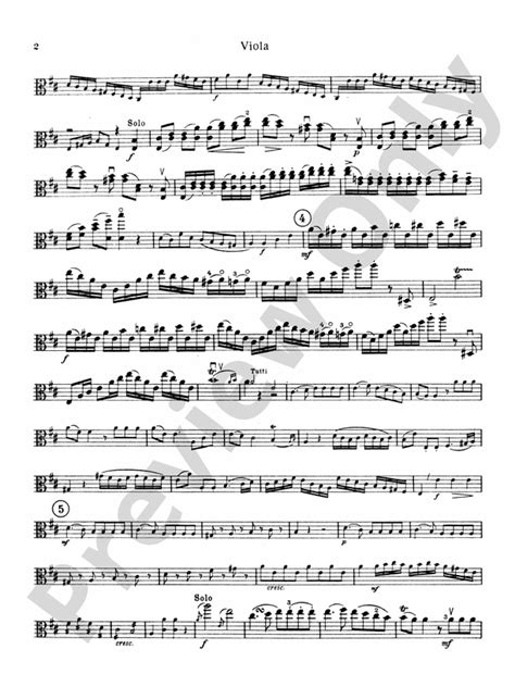 Hoffmeister Viola Concerto In D Major Viola Book Franz Anton