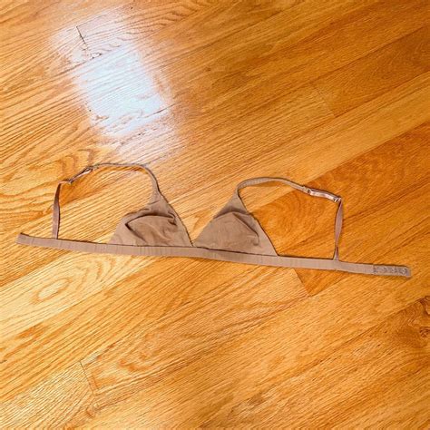 La Perla Nude Mesh Bralette Never Worn 32B Fit Depop