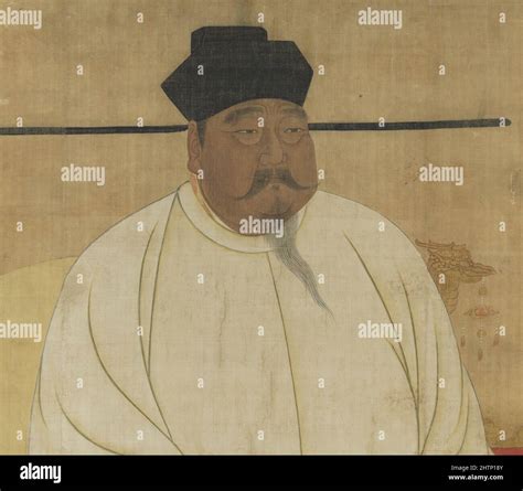 Portrait of Emperor Taizu of Song (927 - 976), the founder and first ...
