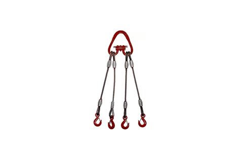 Канатный четырехветвевой строп OCALIFT 4СК-1,6/3,5м опрессовка втулкой ...