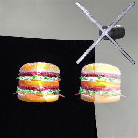 Dedi 3D Hologram Advertising Display LED Fan Holographic Imaging 3D Naked Eye LED Fan Magic