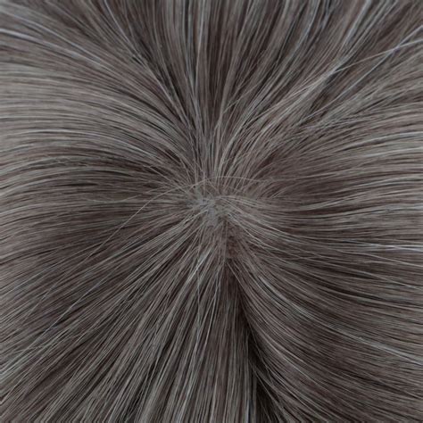 Buy MIMAN Short Platinum Blonde Pixie Cut Wig Fluffy Short Hair Wigs With Bangs Dark Color Roots