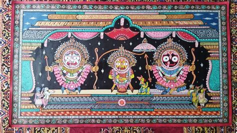 How To Draw Lord Jagannath Raghunatha Besha Step By Step Pattapainting