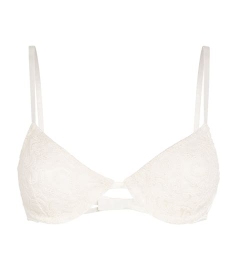 Womens Kiki De Montparnasse White Lace Lola Demi Bra Harrods Us