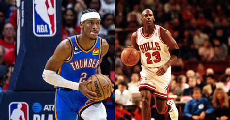 24yo OKC Superstar Shai Gilgeous-Alexander Joins Michael Jordan in Rare ...