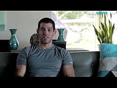 Showering Sturdy Amateur Jerks Off His Long Spear For Jizz Free