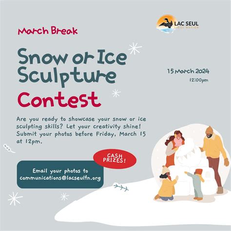 Snow & Ice Sculpture Contest - Lac Seul First Nation