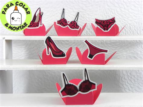 100 Forminhas Para Doces Chá De Lingerie Para Colar Elo7