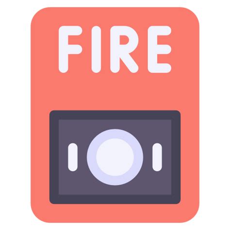 Icono De Botón De Fuego Generic Color Fill