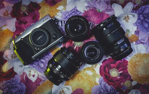 Обои фон, фотоаппарат, объективы картинки на рабочий стол, раздел hi ...