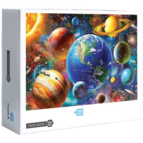 New SOLAR SYSTEM Jigsaw Puzzles 300 500 1000 Pieces Of Wooden Puzzles