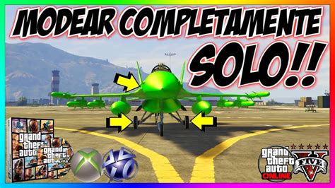 MODEAR COMPLETAMENTE SOLO SIN AYUDA XBOX PS4 PCGTA 5 ONLINE 1 54