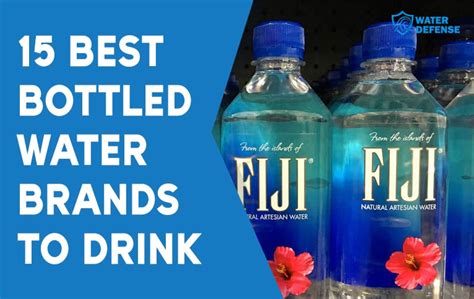 15 Best Bottled Water Brands