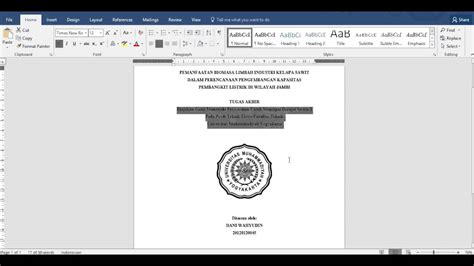 16 Susunan Format Skripsi Yang Benar My Makalah