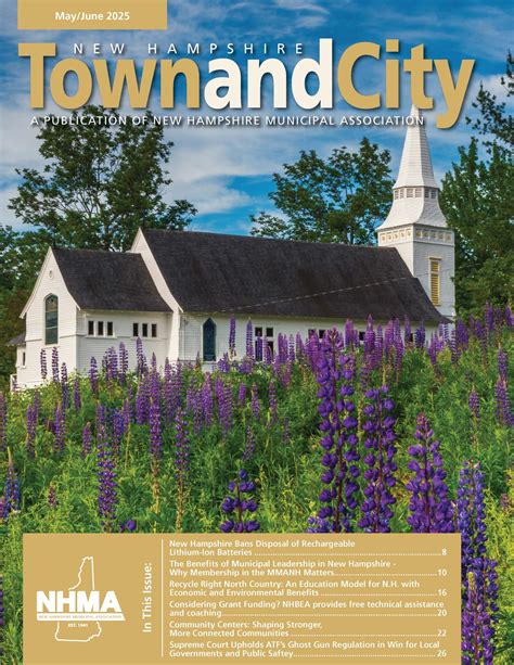 New Hampshire Town and City, May/June 2025 | New Hampshire Municipal