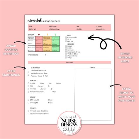 Newborn Assessment Checklist Pdf 3
