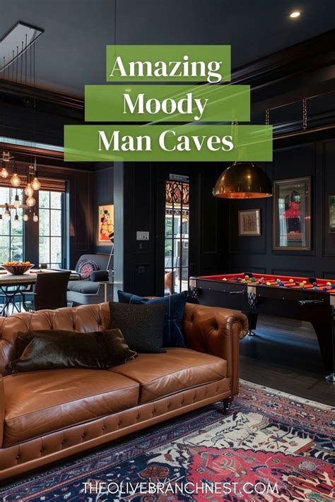 Moody Man Cave Ideas For The Ultimate Retreat In Man Cave