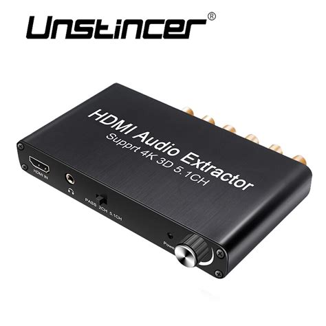 Купить unstincert с SPDIF 5, 1 цифровой аудио декодер HDMI и аудио ...