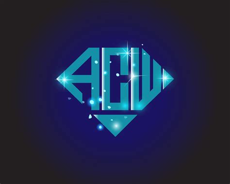 Acw Letter Logo Creative Design Acw Unique Design 20365935 Vector Art