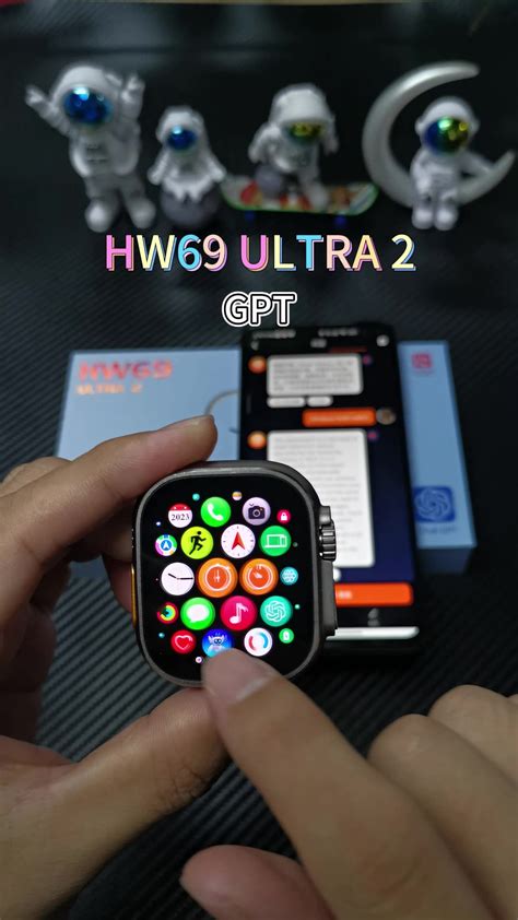 Hw Ultra Chat Gpt Smart Watch Inch Amoled Screen G Rom Nfc